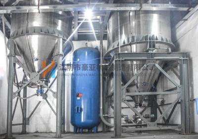 小藥丸的氣力輸送和氣力混合均化項目